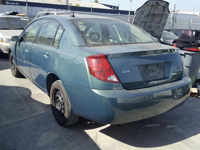 1G8AJ55F97Z190098 - 2007 SATURN ION LEVEL GREEN photo 3