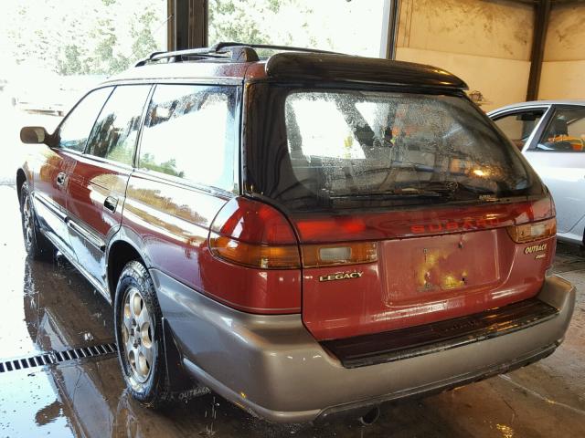 4S3BG6852W7634563 - 1998 SUBARU LEGACY 30T MAROON photo 3