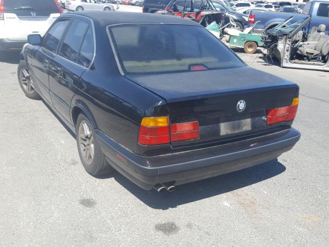 WBAHD6313MBJ67295 - 1991 BMW 525 I AUTO BLACK photo 3
