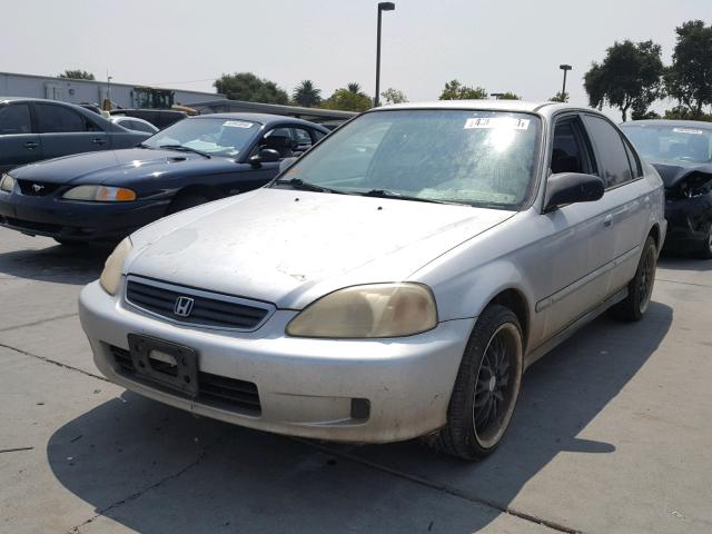 2HGEJ6617XH510536 - 1999 HONDA CIVIC BASE 银色 照片 2