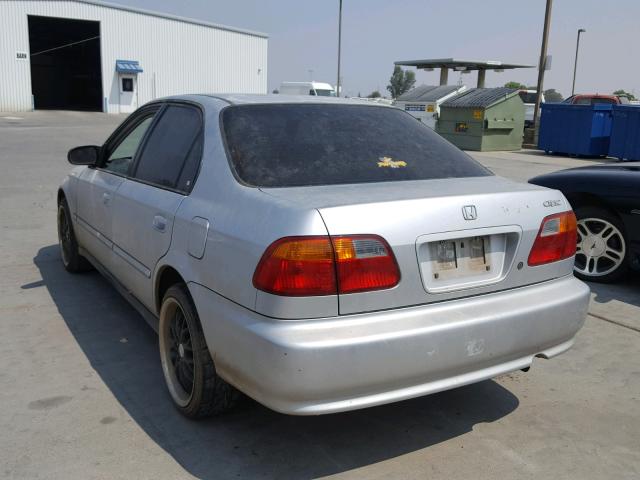 2HGEJ6617XH510536 - 1999 HONDA CIVIC BASE 银色 照片 3