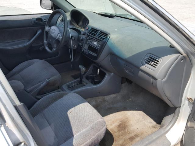 2HGEJ6617XH510536 - 1999 HONDA CIVIC BASE 银色 照片 5