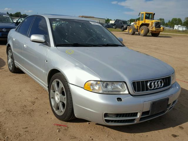 WAUDD68D0YA060945 - 2000 AUDI S4 2.7 QUA SILVER photo 1