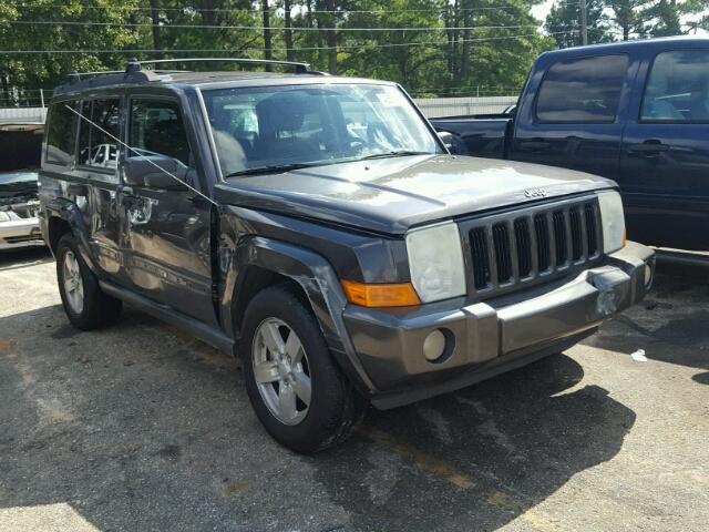 1J8HG48K06C104516 - 2006 JEEP COMMANDER GRAY photo 1