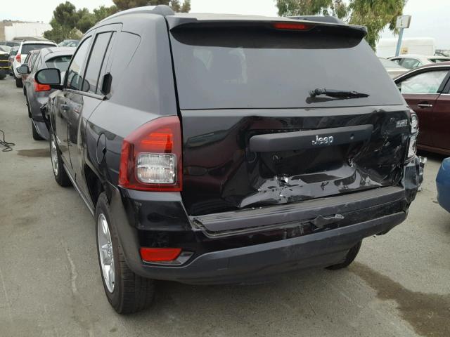 1C4NJCBA7FD198961 - 2015 JEEP COMPASS SP BLACK photo 3