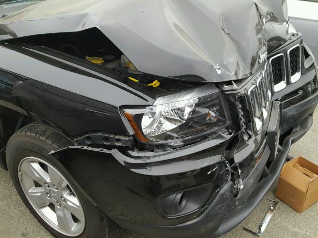 1C4NJCBA7FD198961 - 2015 JEEP COMPASS SP BLACK photo 9