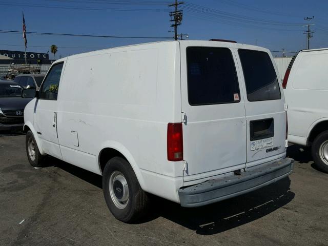 1GCDM19W1VB216776 - 1997 CHEVROLET ASTRO WHITE photo 3