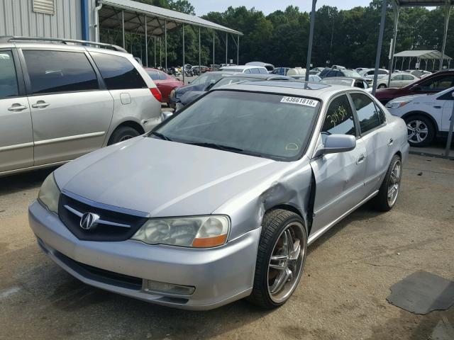 19UUA56992A043011 - 2002 ACURA 3.2TL TYPE SILVER photo 2