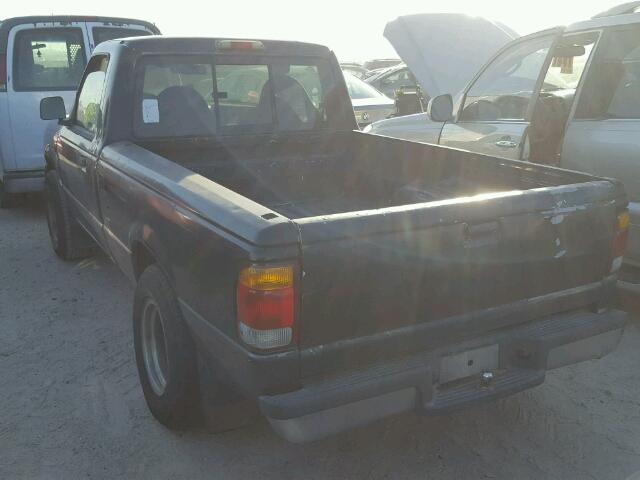 1FTYR10C0WUA47233 - 1998 FORD RANGER BLACK photo 3