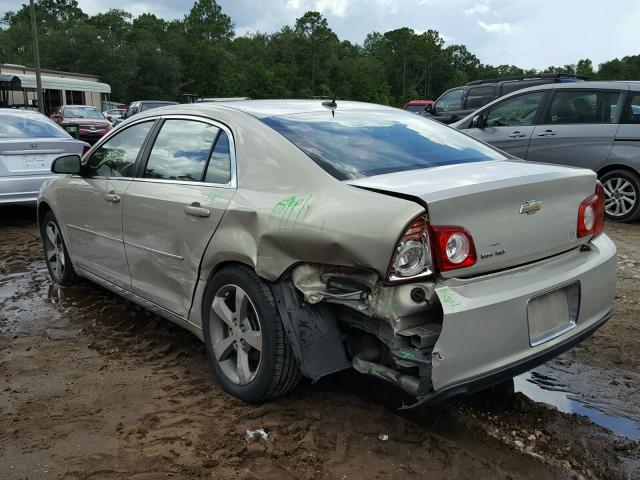 1G1ZJ57B39F208529 - 2009 CHEVROLET MALIBU 2LT BEIGE photo 3