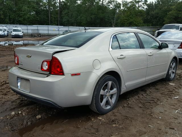 1G1ZJ57B39F208529 - 2009 CHEVROLET MALIBU 2LT BEIGE photo 4