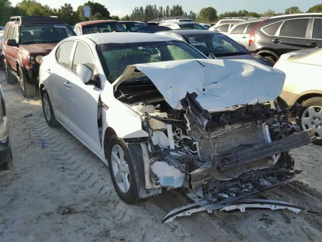 KNAGM4A72F5626485 - 2015 KIA OPTIMA WHITE photo 1