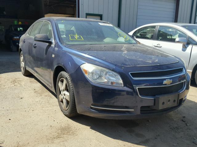 1G1ZG57B384224674 - 2008 CHEVROLET MALIBU LS BLUE photo 1