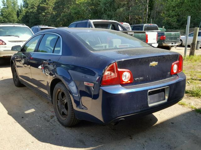 1G1ZG57B384224674 - 2008 CHEVROLET MALIBU LS BLUE photo 3