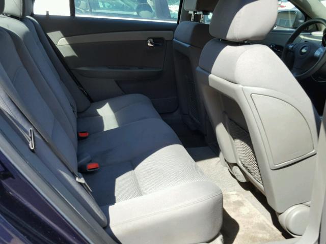 1G1ZG57B384224674 - 2008 CHEVROLET MALIBU LS BLUE photo 6