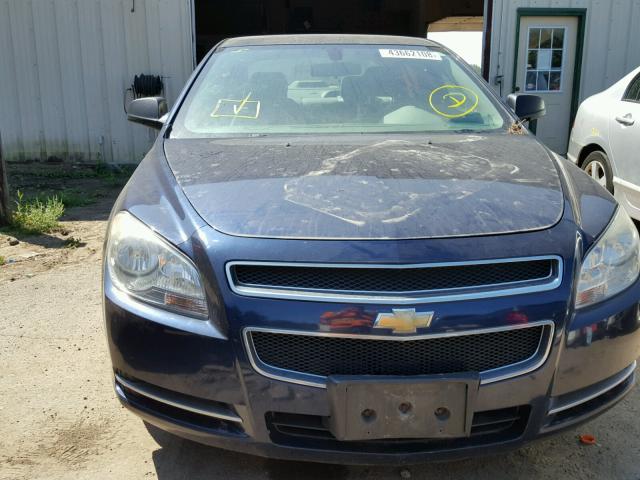 1G1ZG57B384224674 - 2008 CHEVROLET MALIBU LS BLUE photo 9