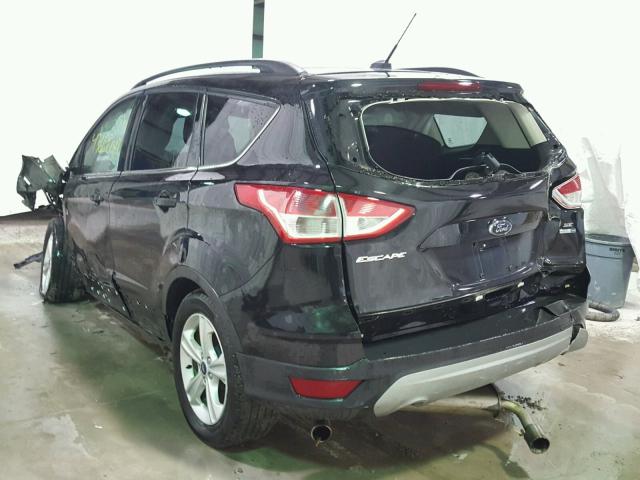 1FMCU9GX6DUB61732 - 2013 FORD ESCAPE SE BLACK photo 3