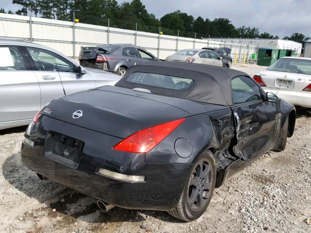 JN1AZ36D46M400315 - 2006 NISSAN 350Z ROADS BLACK photo 4