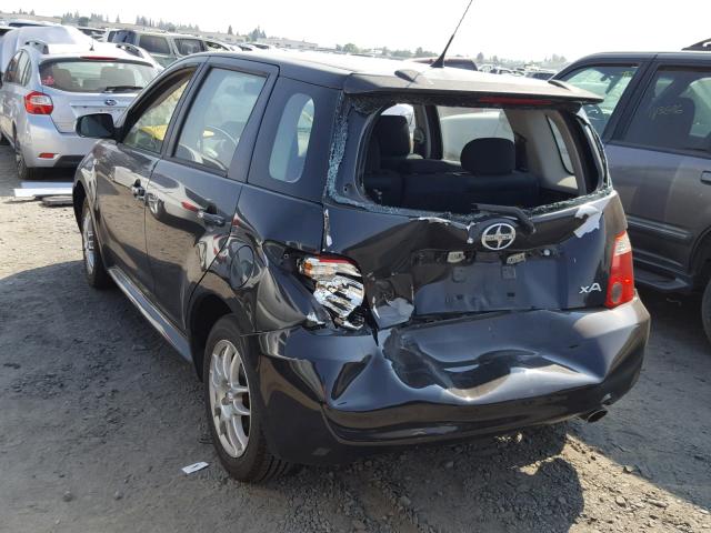 JTKKT624660132183 - 2006 TOYOTA SCION XA BLACK photo 3