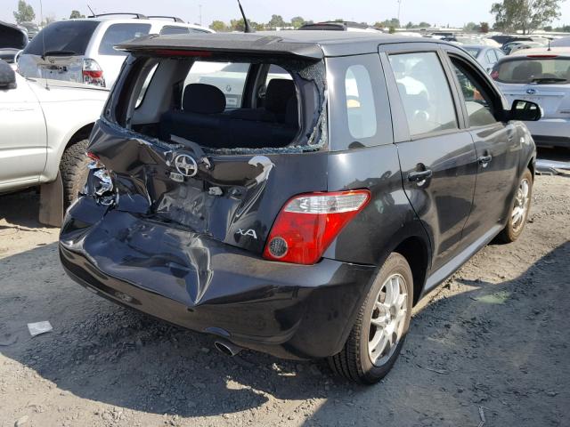 JTKKT624660132183 - 2006 TOYOTA SCION XA BLACK photo 4