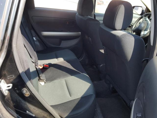 JTKKT624660132183 - 2006 TOYOTA SCION XA BLACK photo 6