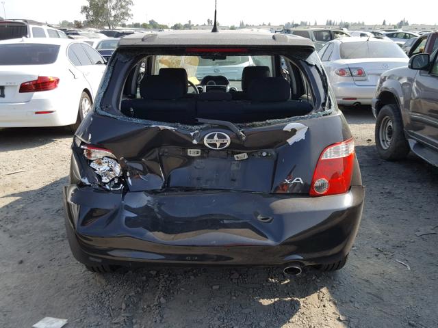 JTKKT624660132183 - 2006 TOYOTA SCION XA BLACK photo 9
