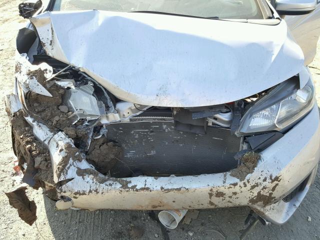 JHMGK5H54GS009447 - 2016 HONDA FIT LX SILVER photo 7