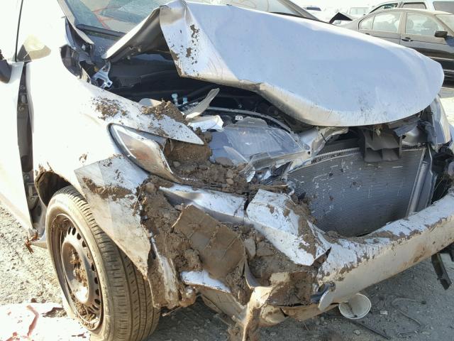 JHMGK5H54GS009447 - 2016 HONDA FIT LX فضي صورة 9