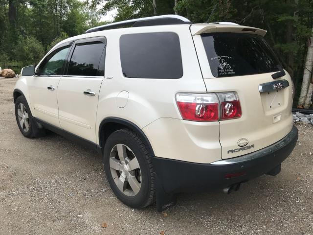 1GKEV23D59J177933 - 2009 GMC ACADIA SLT თეთრი ფოტო 3