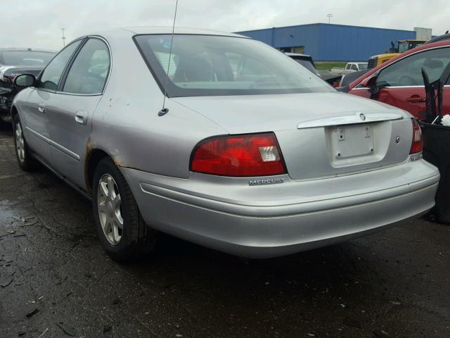 1MEFM50U93G625294 - 2003 MERCURY SABLE GS SILVER photo 3