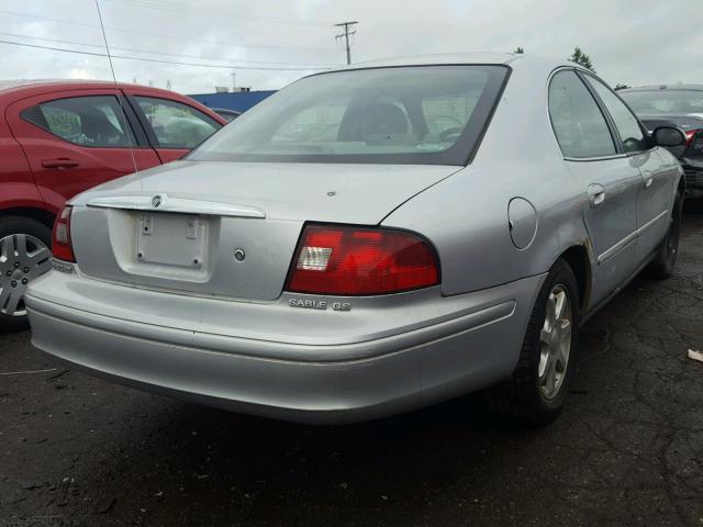 1MEFM50U93G625294 - 2003 MERCURY SABLE GS SILVER photo 4