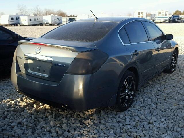 1N4CL21E39C154360 - 2009 NISSAN ALTIMA HYB GRAY photo 4