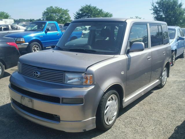 JTLKT324340151619 - 2004 TOYOTA SCION XB Grau Foto 2