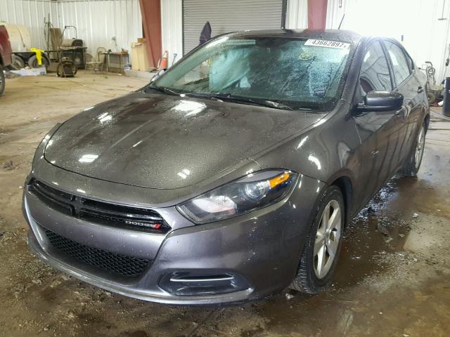 1C3CDFBB4FD344553 - 2015 DODGE DART SXT GRAY photo 2