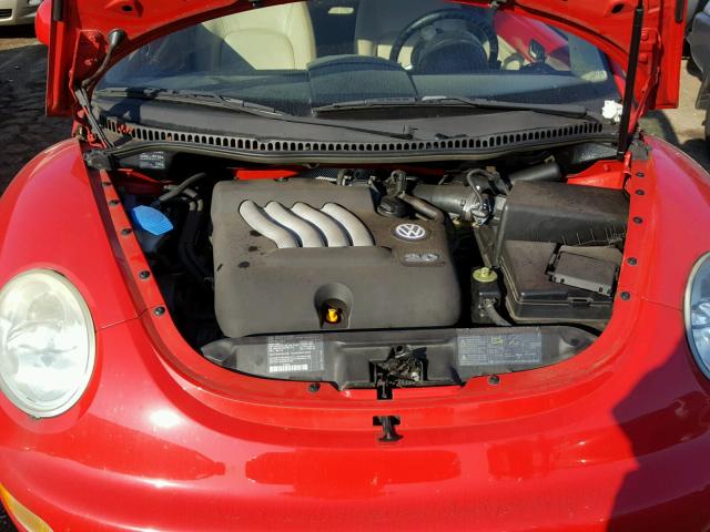 3VWCA21C9YM405715 - 2000 VOLKSWAGEN NEW BEETLE 红色 照片 7