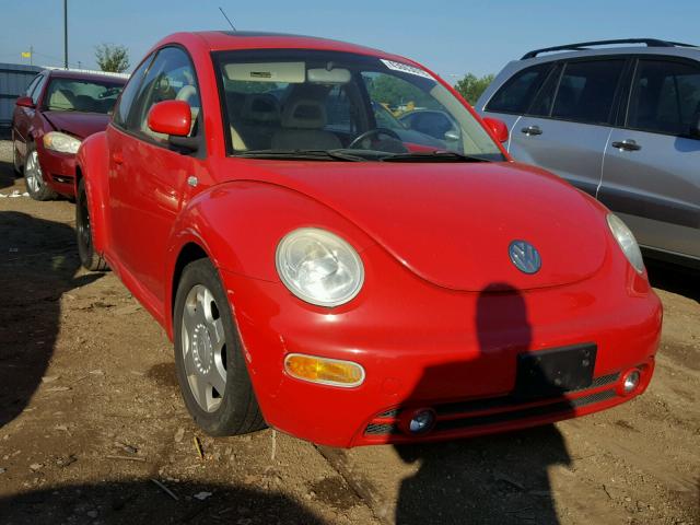 3VWCA21C9YM405715 - 2000 VOLKSWAGEN NEW BEETLE 红色 照片 9