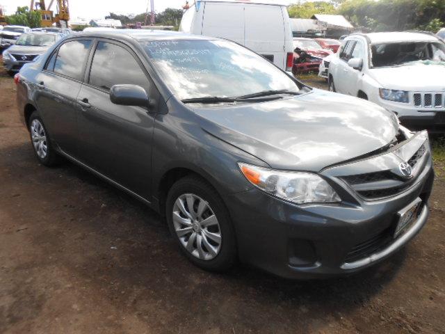 2T1BU4EE9CC769471 - 2012 TOYOTA COROLLA GRAY photo 1