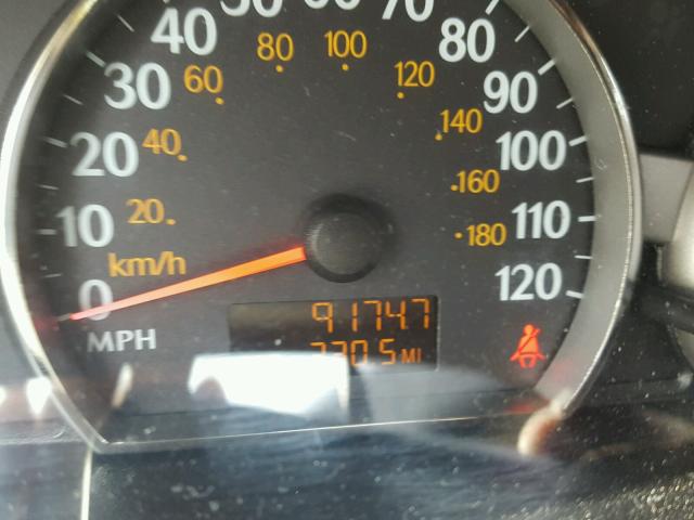 1G8AJ52F05Z100418 - 2005 SATURN ION LEVEL BLACK photo 8