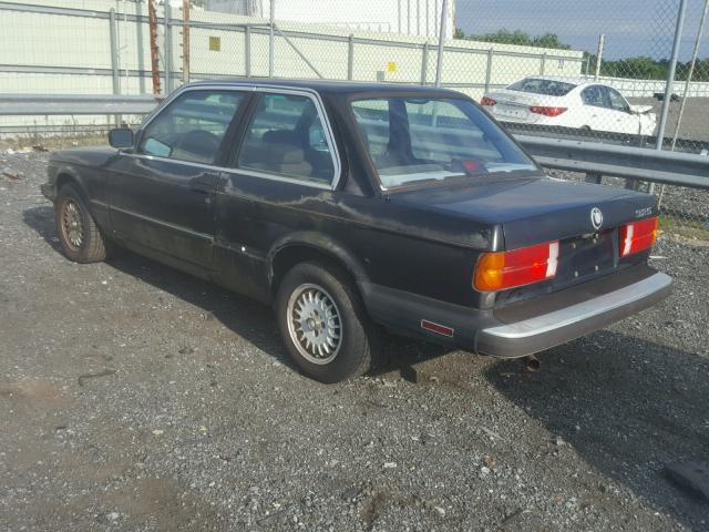 WBAAB6404H1684307 - 1987 BMW 325 E AUTO BLACK photo 3