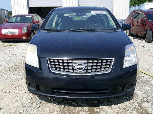 3N1AB61E97L720490 - 2007 NISSAN SENTRA 2.0 BLACK photo 9