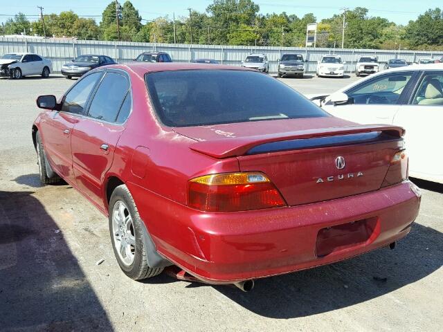 19UUA5669YA002411 - 2000 ACURA 3.2TL RED photo 3