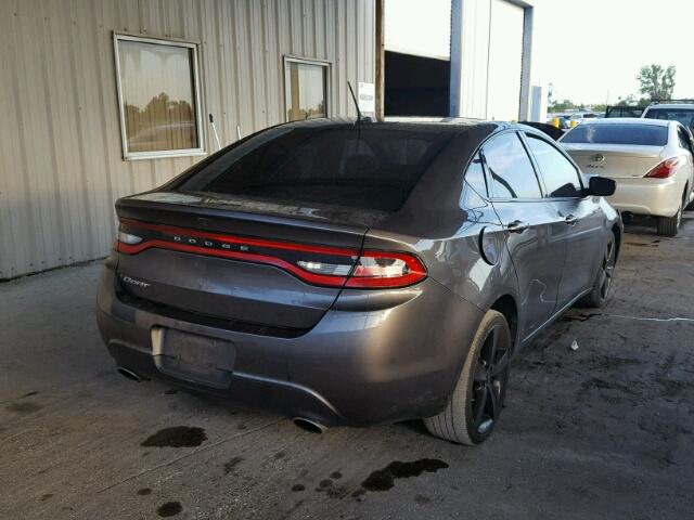 1C3CDFBB0FD266854 - 2015 DODGE DART SXT CHARCOAL photo 4