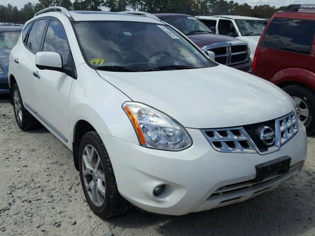 JN8AS5MT3CW265856 - 2012 NISSAN ROGUE S WHITE photo 1