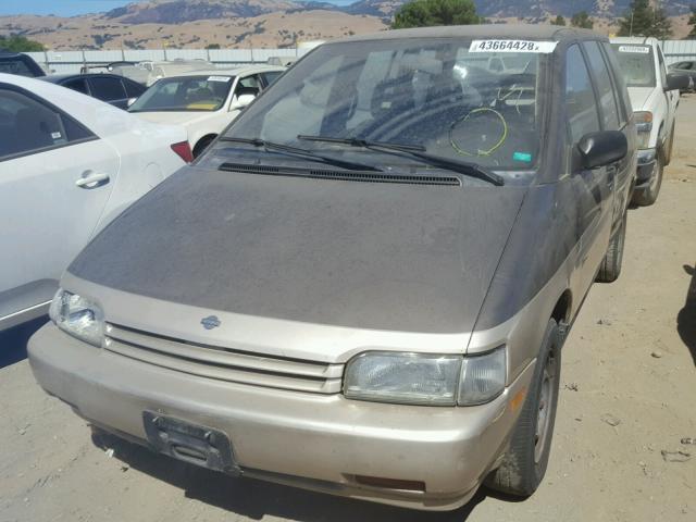 JN1HM15P3LX005341 - 1990 NISSAN AXXESS BROWN photo 2