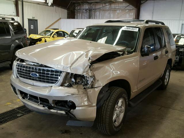 1FMZU73K55UB15478 - 2005 FORD EXPLORER TAN photo 2