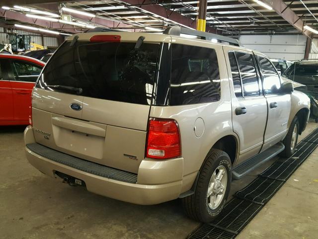 1FMZU73K55UB15478 - 2005 FORD EXPLORER TAN photo 4