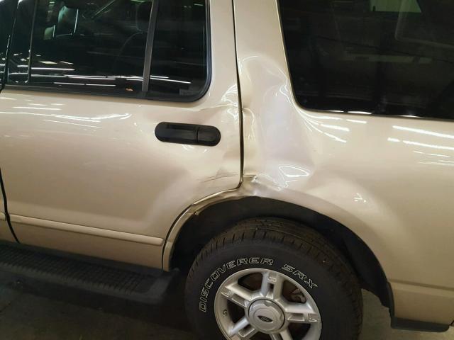 1FMZU73K55UB15478 - 2005 FORD EXPLORER TAN photo 9