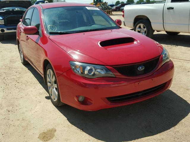 JF1GE74678G509065 - 2008 SUBARU IMPREZA WR RED photo 1