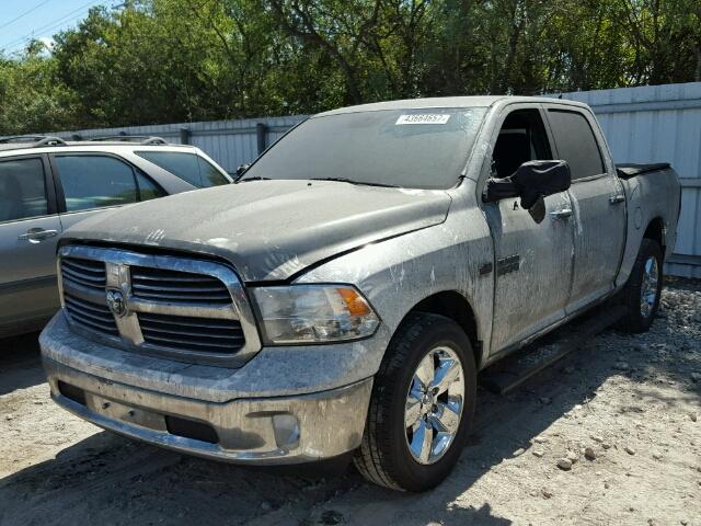 1C6RR6LT2DS634000 - 2013 RAM 1500 SLT WHITE photo 2