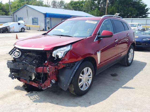 3GYFNBE33ES685924 - 2014 CADILLAC SRX LUXURY RED photo 2